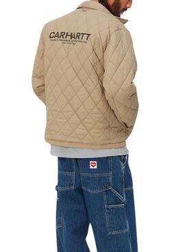 Veste Carhartt Madera Reversible Camel Homme