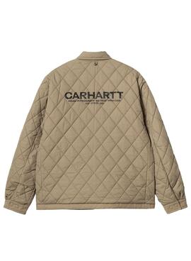 Veste Carhartt Madera Reversible Camel Homme
