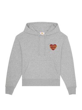 Sweat Klout Love Gris Unisex