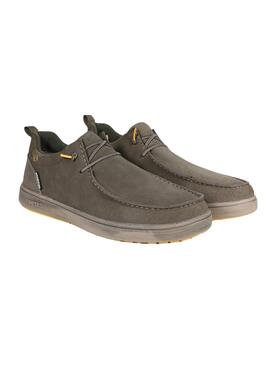 Baskets Walk In Pitas Aral Kaki pour Homme