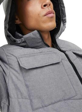 Veste Jack & Jones Maçon Gris pour Homme