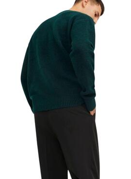 Pull Jack & Jones Rollie Vert pour Homme