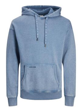 Sweat Jack & Jones Drew Bleu pour Homme