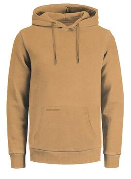 Sweat Jack & Jones Drew Camel pour Homme