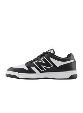 Baskets New Balance BB480 Noire et Blanc