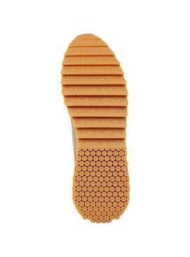 Chaussures Tommy Jeans Runner Mix Multi Homme
