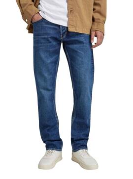 Pantalon Jeans G-Star Mosa Straight Bleu Homme