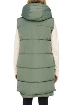 Gilet Only New Nora Vert pour Femme