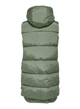 Gilet Only New Nora Vert pour Femme
