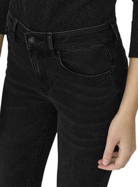 Pantalon Jeans Only Sui Slim Noire pour Femme