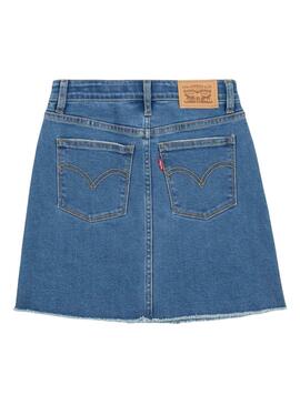 Jupe Denim Levis High Rise Bleu pour Fille