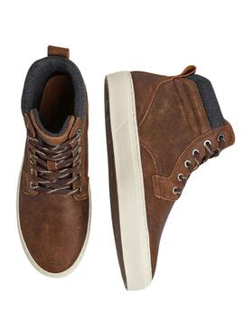 Bootss Pepe Jeans Botte Yogi Brun pour Homme