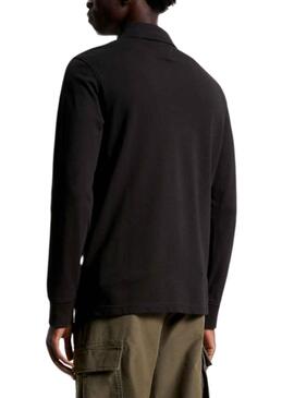 Polo Tommy Hilfiger 1985 Regular Noire pour Homme