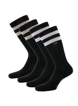 Pack 2 Chaussettes Calvin Klein Noire Homme