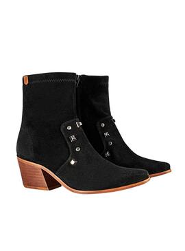 Bottes Popa Olivia Décor Noir pour Femme