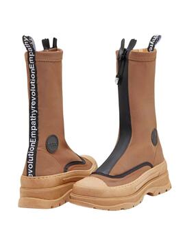 Bootss Duuo Plongée Brun pour Femme