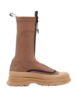 Bootss Duuo Plongée Brun pour Femme