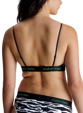 Soutien-gorge Calvin Klein Lined Brassière Cebra Femme