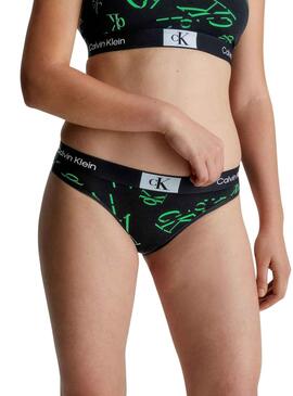 Braguita Calvin Klein Modern Bikini Noire Femme