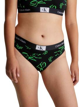 Braguita Calvin Klein Modern Bikini Noire Femme