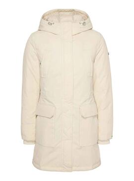 Veste Tommy Jeans Technical Down Beige Femme