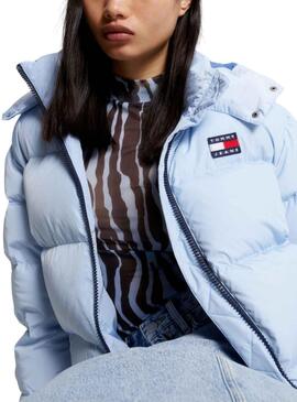 Veste Tommy Jeans Alaska Puffer Bleu Femme
