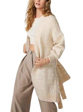 Gilet Only Célina Life Beige pour Femme