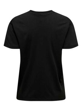 T-Shirt Only Cille Noire pour Femme