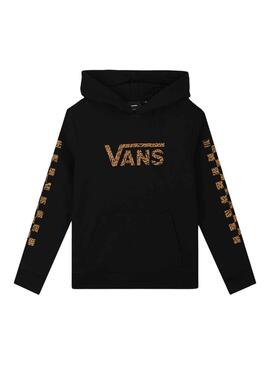 Sweat Vans Animash Noire pour Garçon et Fille