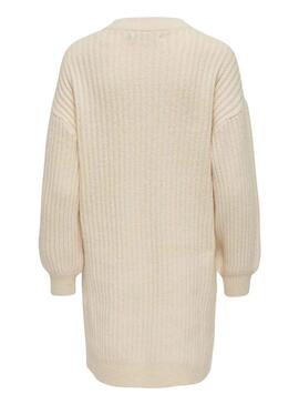 Robe Only Lallie Beige pour Femme