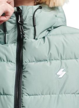 Veste Superdry Spirit Sports Vert pour Femme