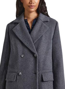 Manteaux Pepe Jeans Lana Madison Gris pour Femme