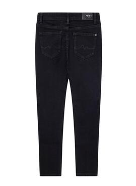 Pantalon Jeans Pepe Jeans Madison Noire Fille