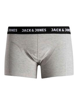 Pack 3 Slip Jack & Jones Multi Homme