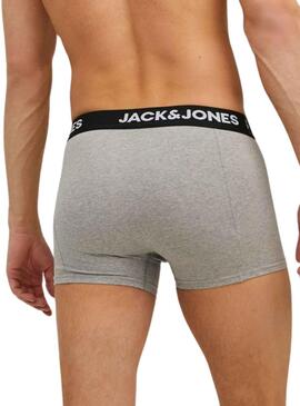 Pack 3 Slip Jack & Jones Multi Homme