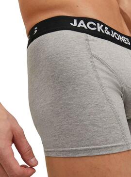 Pack 3 Slip Jack & Jones Multi Homme