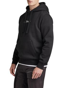 Sweat G-Star Autographe Noire pour Homme