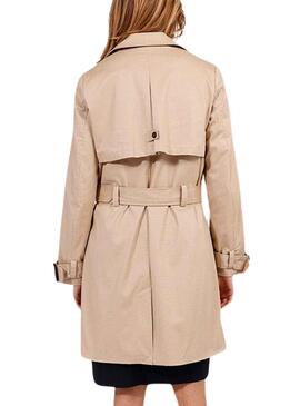 Trench-coat Naf Naf Beige pour Femme
