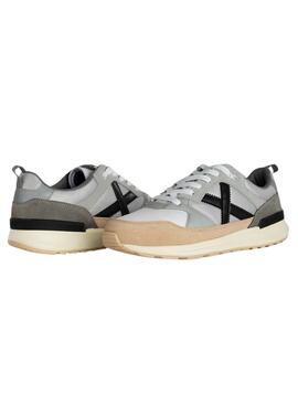 Chaussures Munich Alpha Gris pour Homme