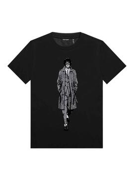 T-Shirt Antony Morato Slim Fit Noire Homme