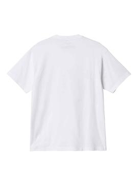 T-Shirt Carhartt Deadkebab Knock Blanc Homme