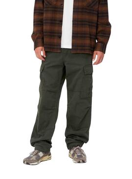 Pantalon Carhartt Regular Cargo Vert pour Homme
