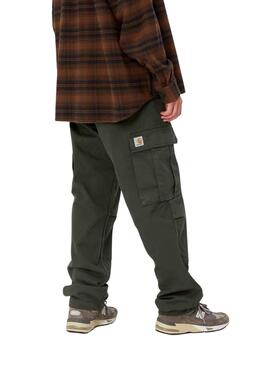 Pantalon Carhartt Regular Cargo Vert pour Homme