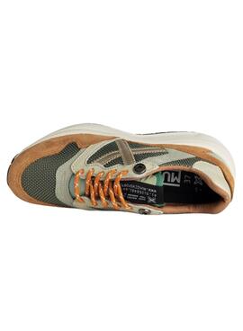 Baskets Munich Class 38 Orange pour Femme