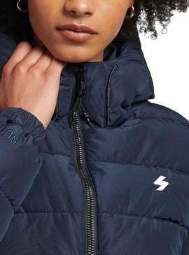 Veste Superdry Spirit Sports Bleu Marine pour Femme