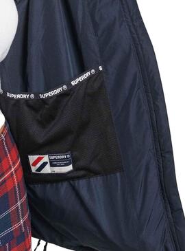 Veste Superdry Spirit Sports Bleu Marine pour Femme