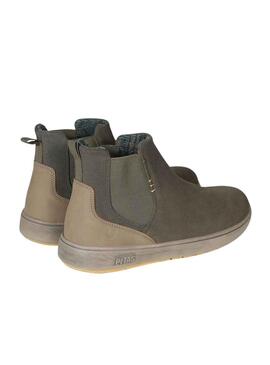 Bottines Walk In Pitas Enol Vert Pieds pour Homme