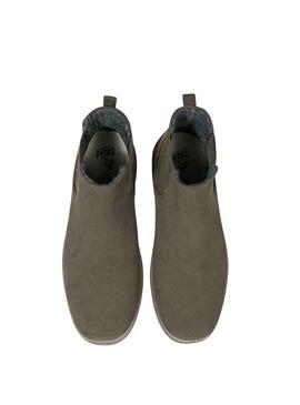 Bottines Walk In Pitas Enol Vert Pieds pour Homme