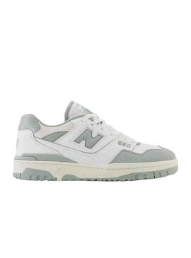 Baskets New Balance BB550 Blanc et Turquoise