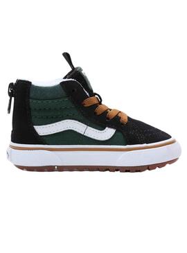 Baskets Vans SK8-Hi Noire pour Bébé